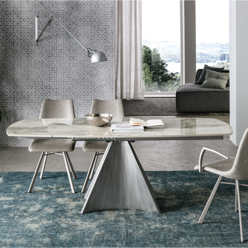 Tavolo allungabile girevole TORNADO...