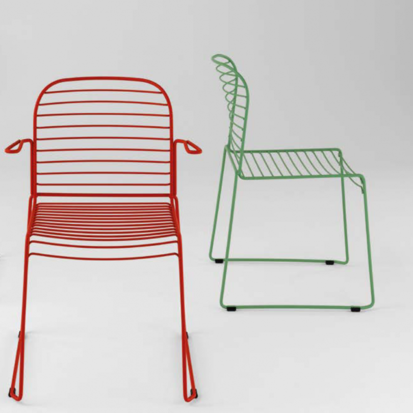 Sedia INFINITO a slitta senza...