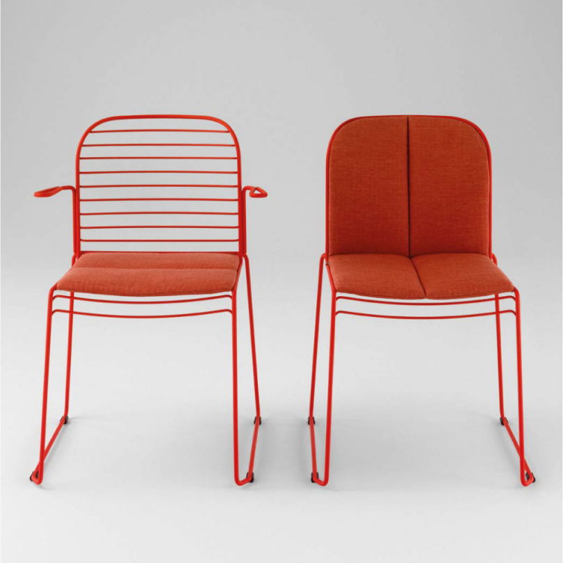 Sedia INFINITO a slitta senza...