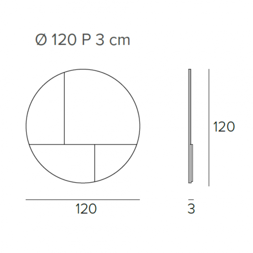 Specchiera PATCHWORK - TARGET POINT