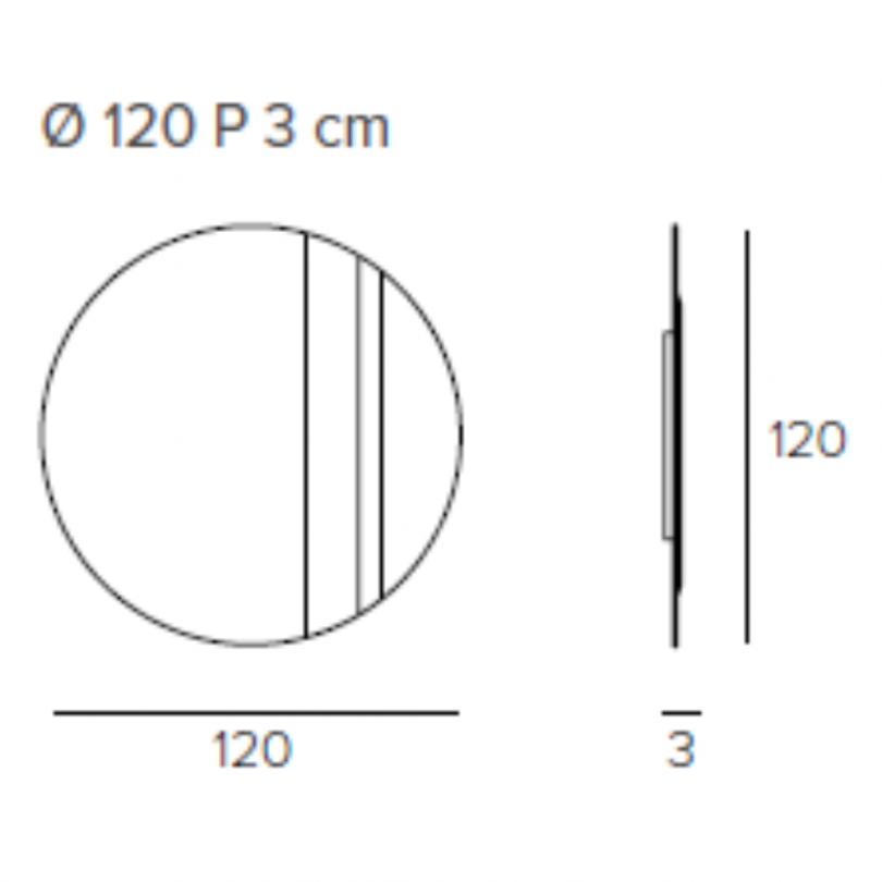 Specchiera SETH 120 - TARGET POINT