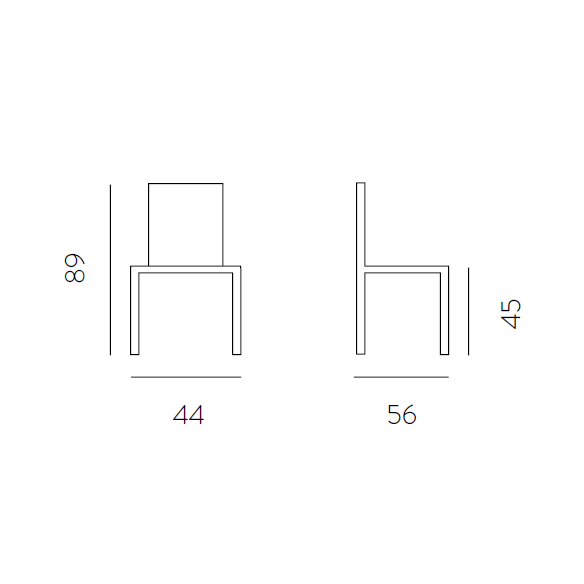 Sedia Naked Art. 220 - La seggiola Sedia Naked Art. 220 - La seggiola