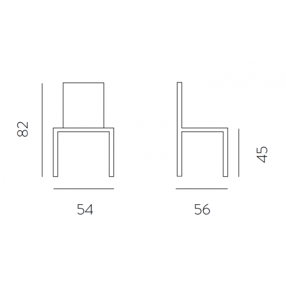Sedia Pilar art. 008 - La seggiola