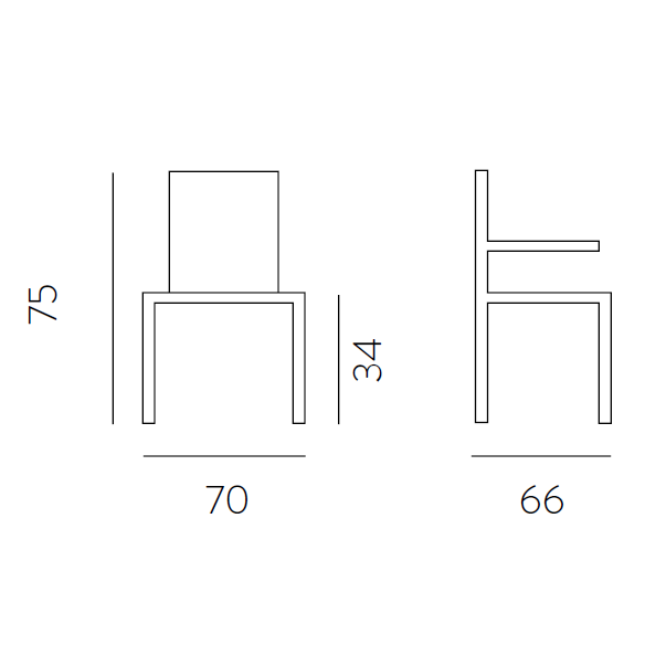 Sedia Candy art. 394 - La seggiola Sedia Candy art. 394 - La seggiola