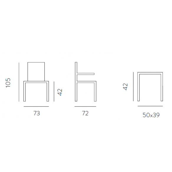 Poltrona + pouf Sigmund art. 424 - La seggiola