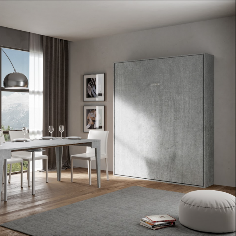 Letto matrimoniale a scomparsa...