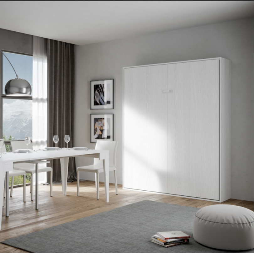 Letto matrimoniale a scomparsa...