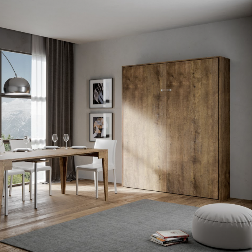 Letto matrimoniale a scomparsa...