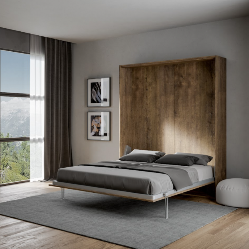 Letto matrimoniale a scomparsa...