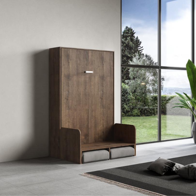 Letto alla francese a scomparsa con...