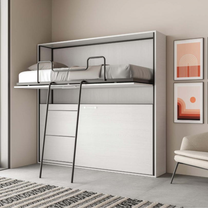 Letto KANDO doppio orizzontale - ITAMOBY Letto KANDO doppio orizzontale - ITAMOBY