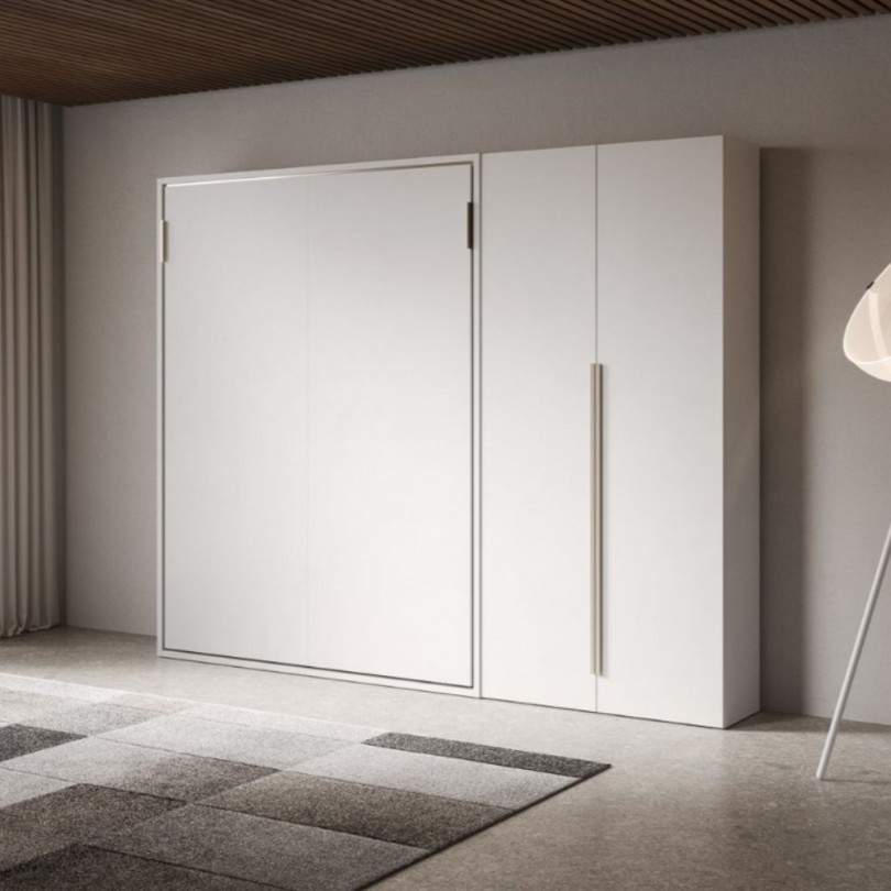 Letto matrimoniale verticale a... Letto matrimoniale verticale a...