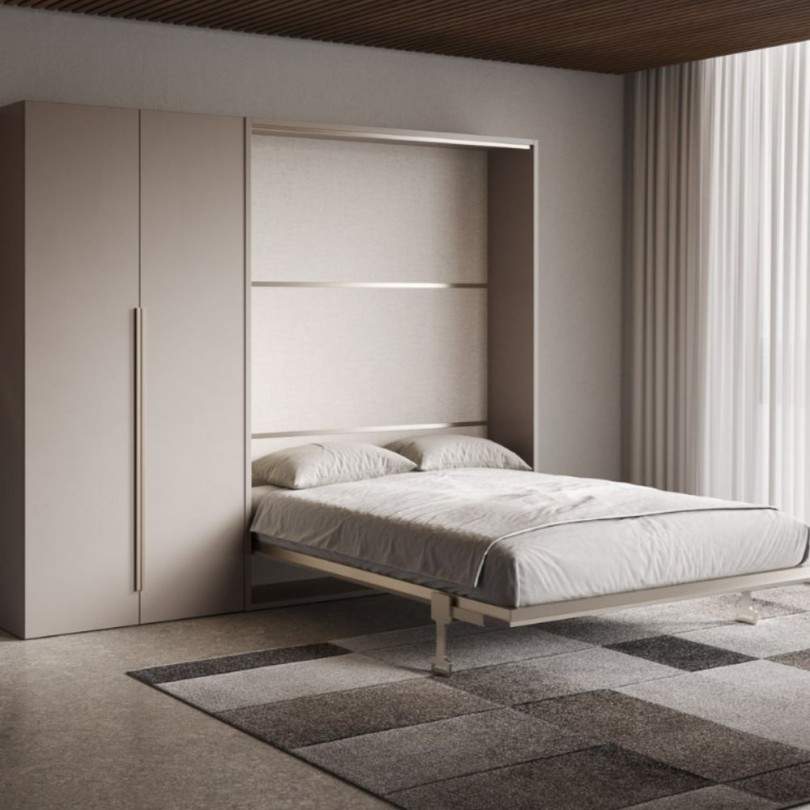 Letto francese verticale a scomparsa... Letto francese verticale a scomparsa...