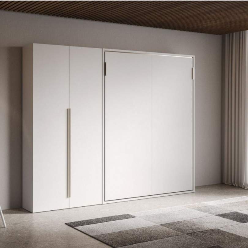 Letto matrimoniale verticale a... Letto matrimoniale verticale a...