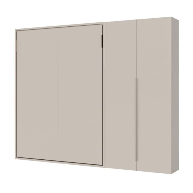 Letto matrimoniale verticale a...