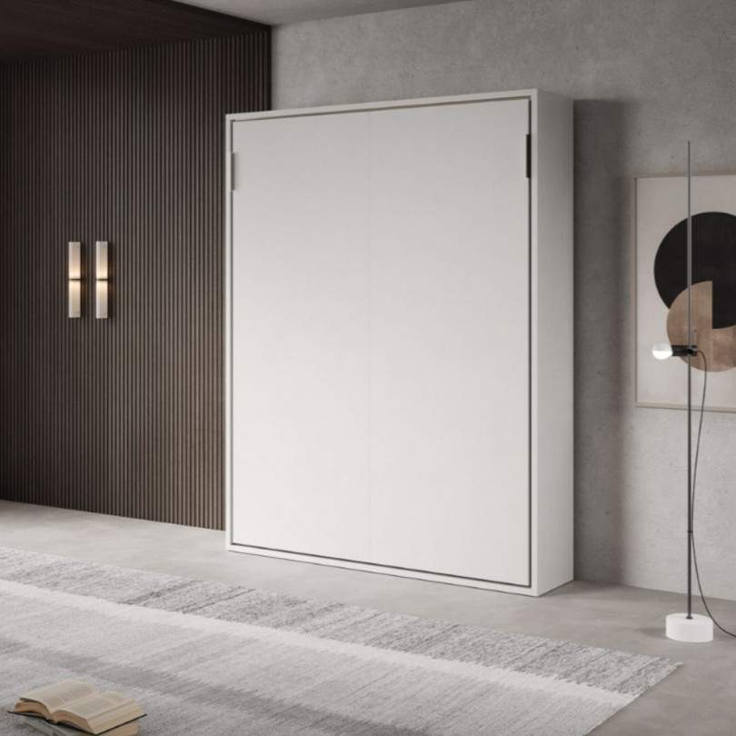 Letto matrimoniale verticale a...