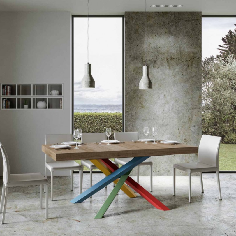 Tavolo allungabile VOLANTIS telaio...