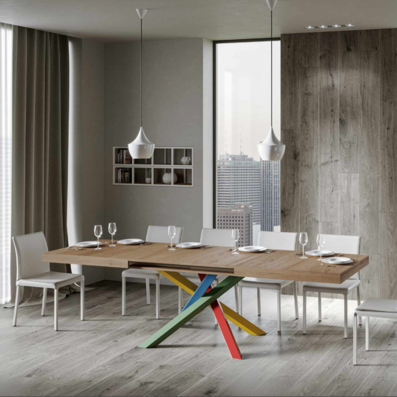 Tavolo allungabile VOLANTIS telaio...