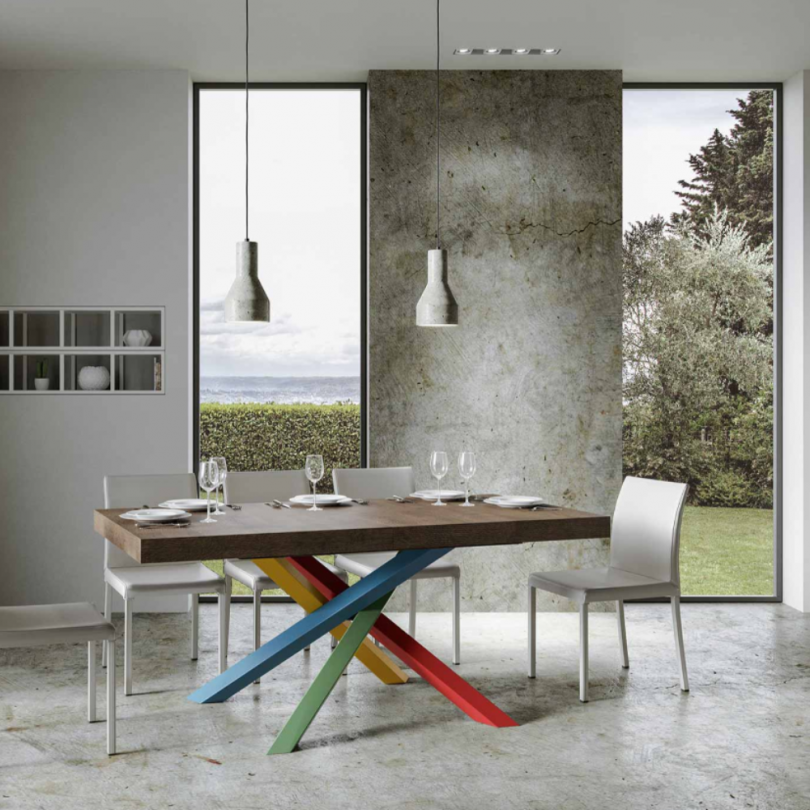 Tavolo allungabile VOLANTIS telaio...