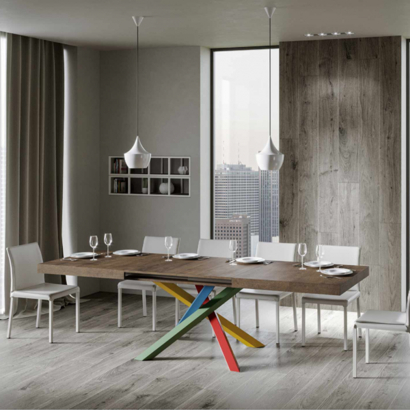 Tavolo allungabile VOLANTIS telaio...