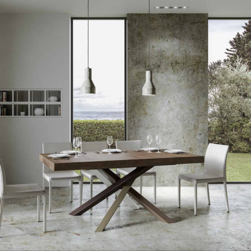 Tavolo allungabile VOLANTIS telaio...