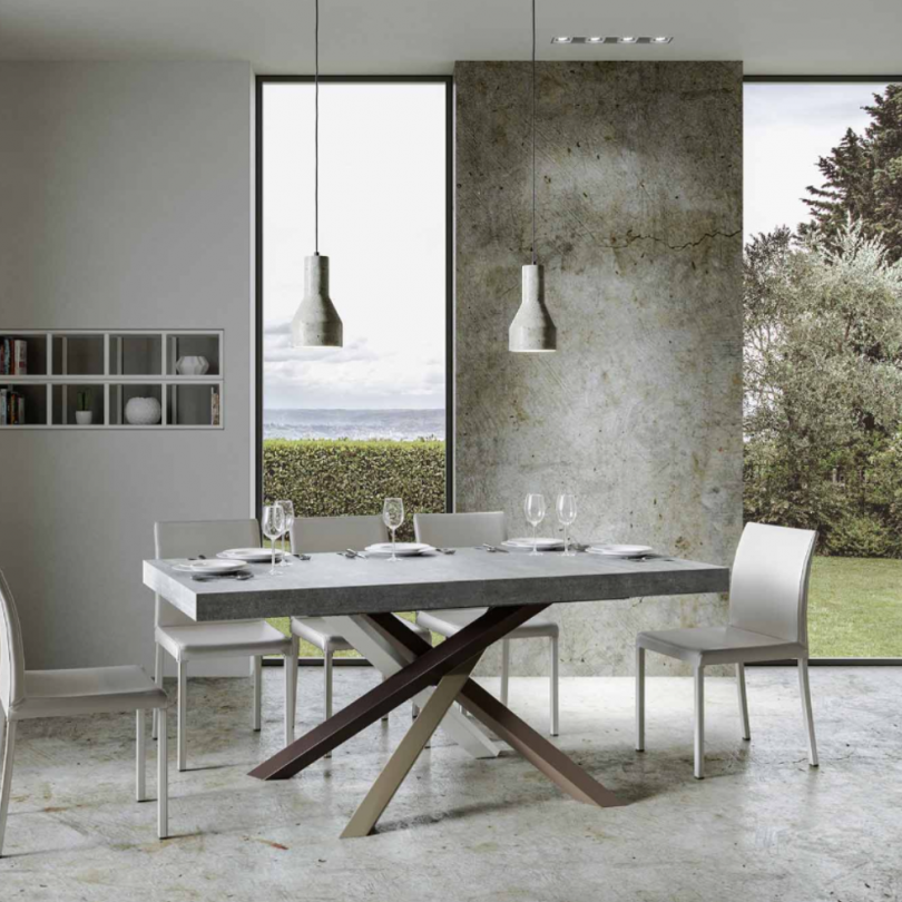 Tavolo allungabile VOLANTIS telaio...