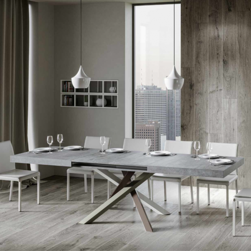 Tavolo allungabile VOLANTIS telaio...