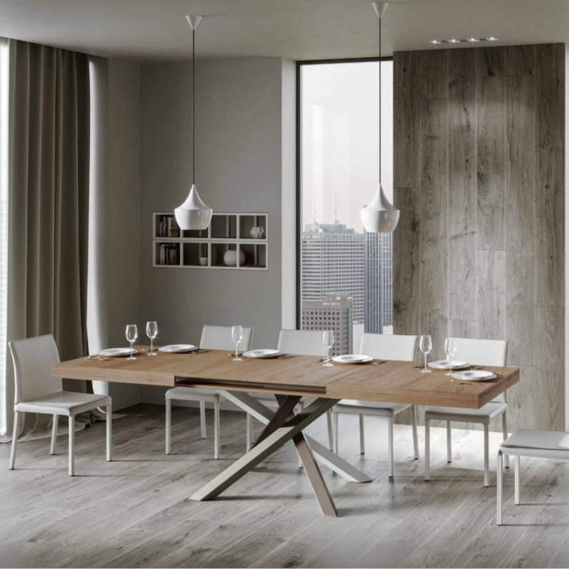 Tavolo allungabile VOLANTIS telaio... Tavolo allungabile VOLANTIS telaio...