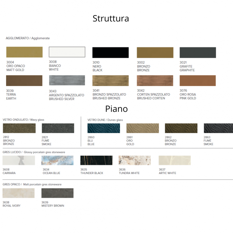Tavolo fisso CALICE - TARGET POINT