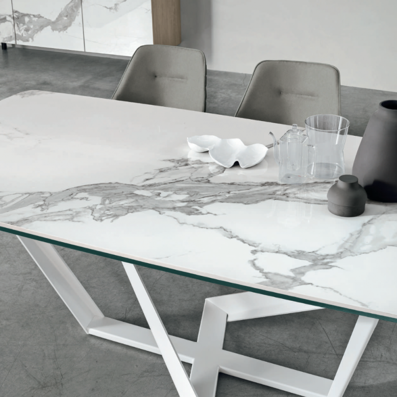 Tavolo fisso PRIAMO rettangolare in...