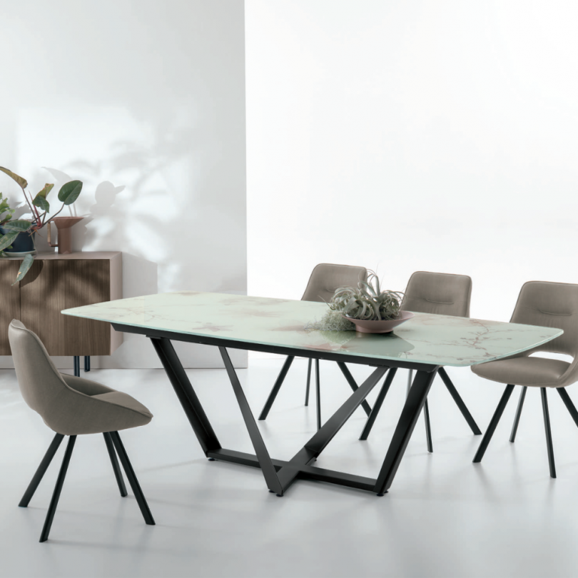 Tavolo fisso PRIAMO a botticella -...