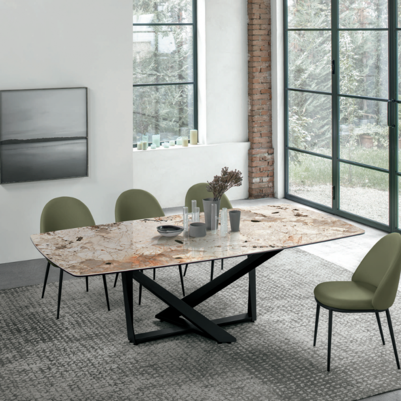 Tavolo fisso PRIAMO a botticella -...