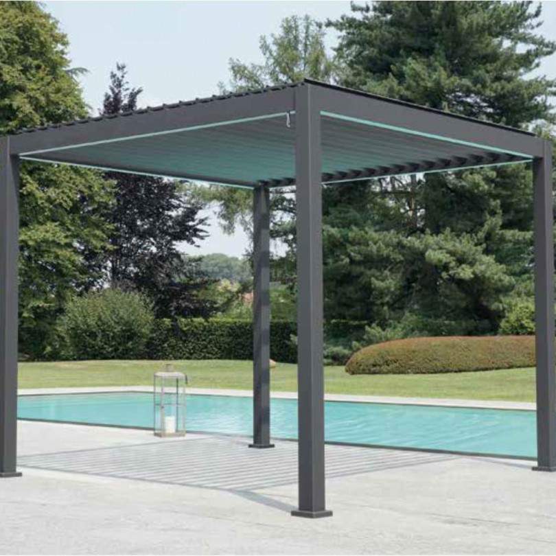 Pergola Bioclimatica con tende - La...