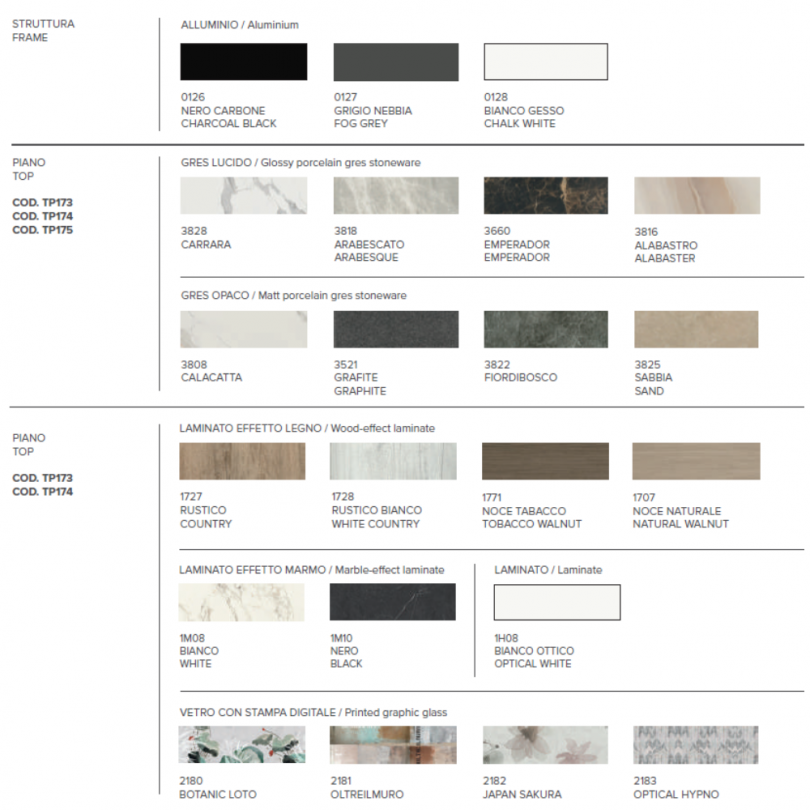 Tavolo fisso MERCURY - TARGET POINT Tavolo fisso MERCURY - TARGET POINT