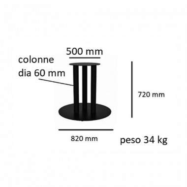 Base tavolo BIG ROUND - La... 2