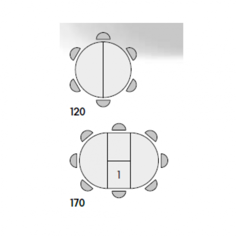Tavolo OHIO - CASA FLORIDA