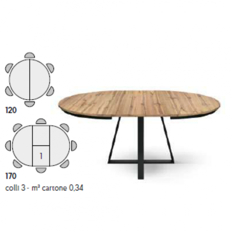 Tavolo KENTUCKY - CASA FLORIDA