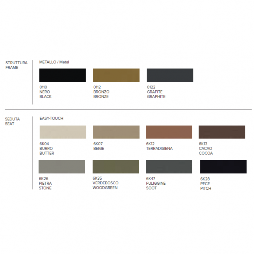 Sedia MEMPHIS - CASA FLORIDA