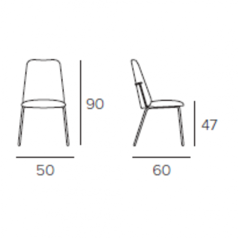 Sedia CHICAGO - CASA FLORIDA Sedia CHICAGO - CASA FLORIDA