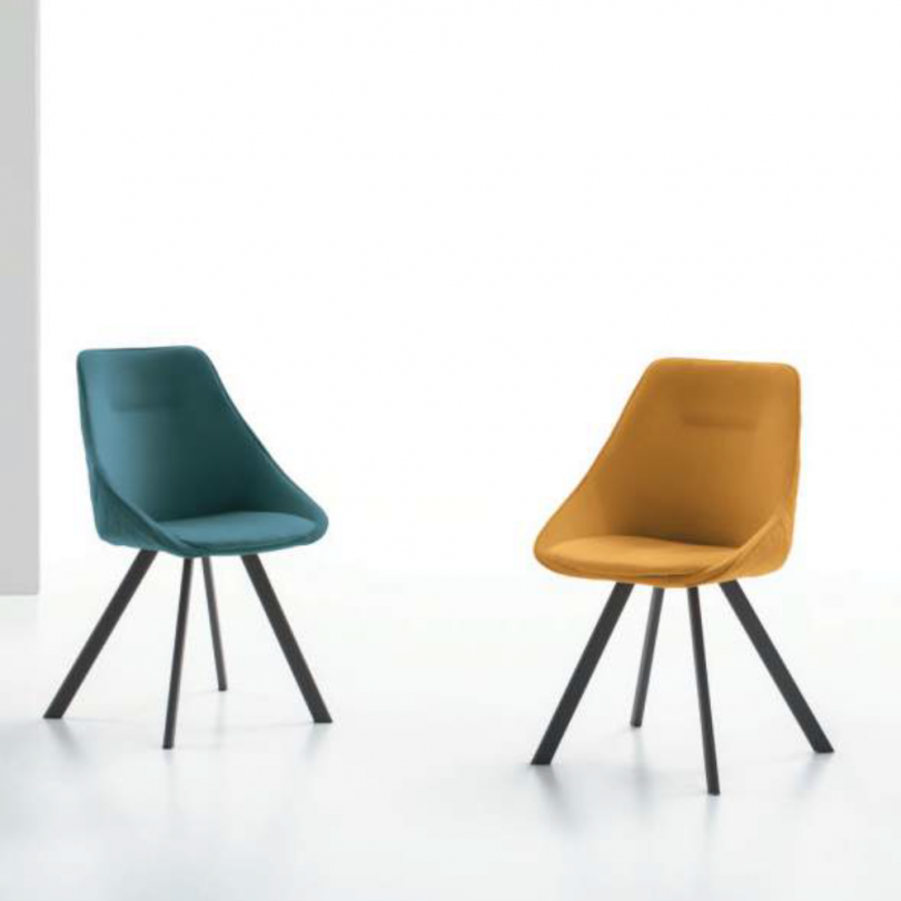 Sedia BILBAO con seduta girevole -...