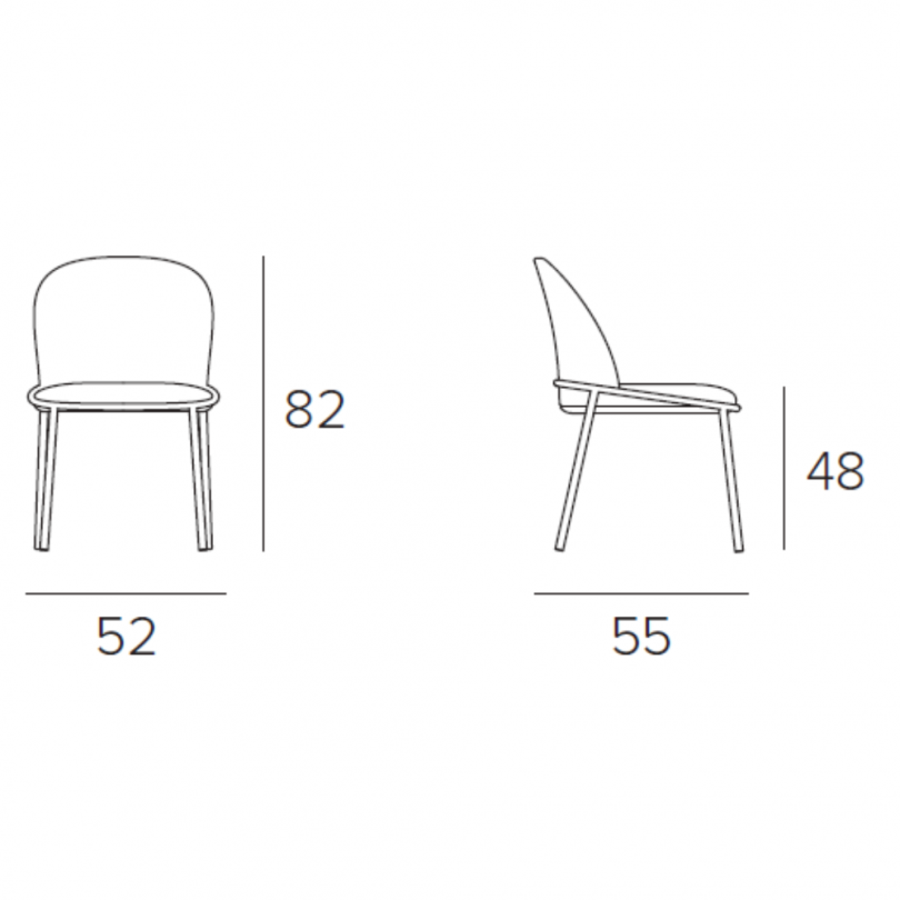 Sedia BOSTON - CASA FLORIDA Sedia BOSTON - CASA FLORIDA