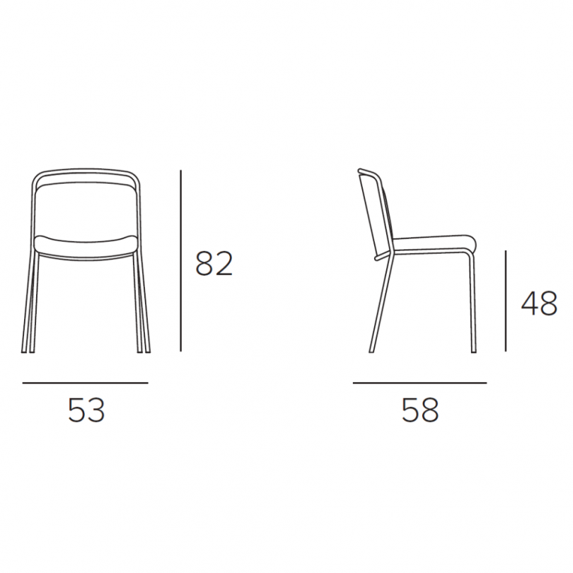 Sedia PASADENA - CASA FLORIDA Sedia PASADENA - CASA FLORIDA