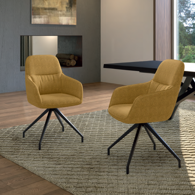 Sedia girevole GAIA - STONES Sedia girevole GAIA - STONES