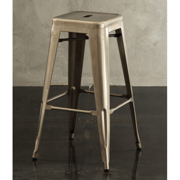 Sgabello Route 66 Stool H65 naturale art. 590/6 - La seggiola