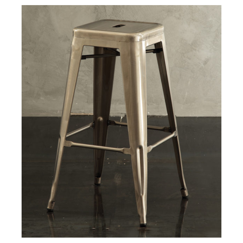 Sgabello Route 66 Stool H74 naturale art. 590/7 - La seggiola