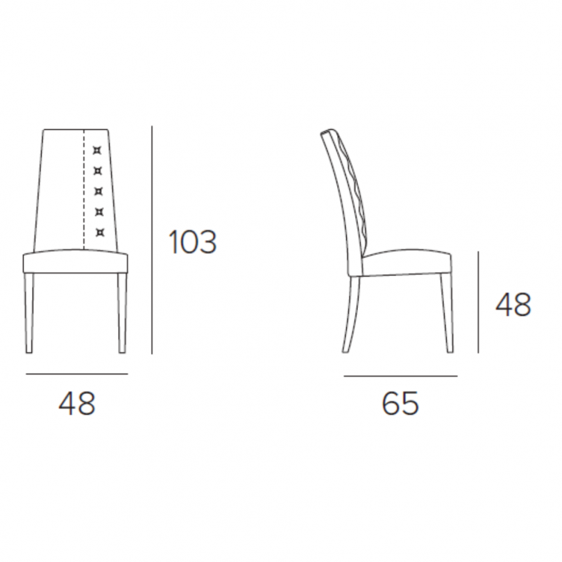 Sedia BELLINZONA - TARGET POINT