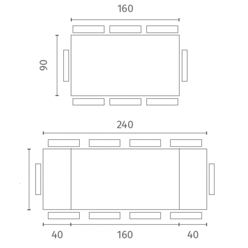 Tavolo CERAMICA 1 - STONES