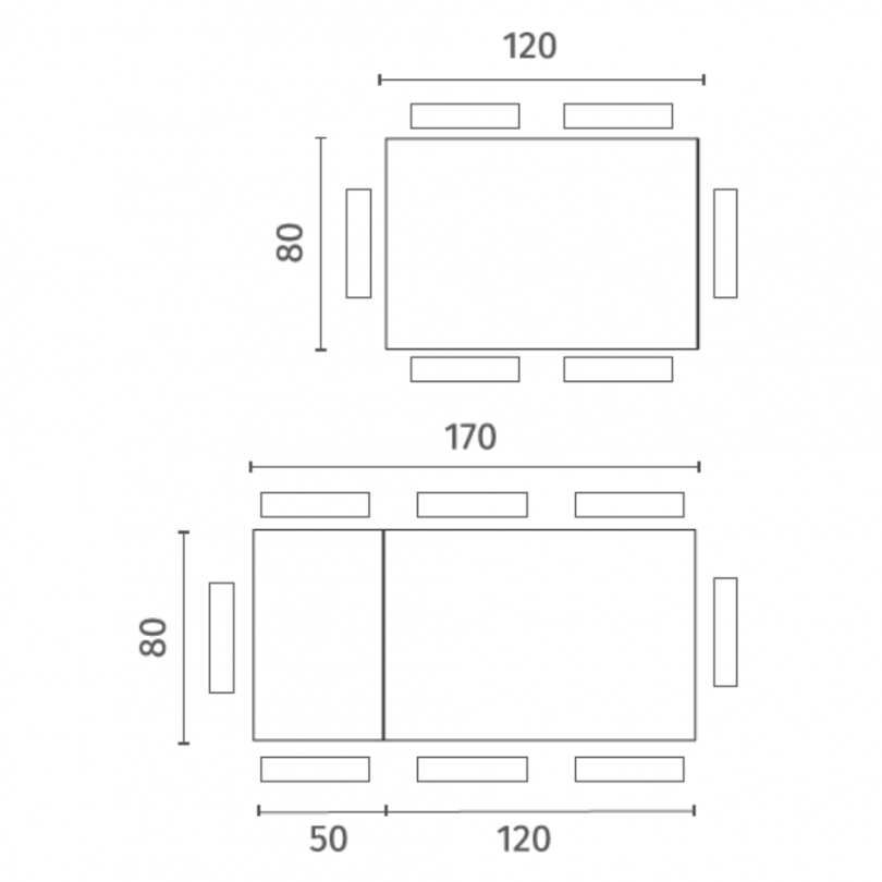 Tavolo FRAME - STONES
