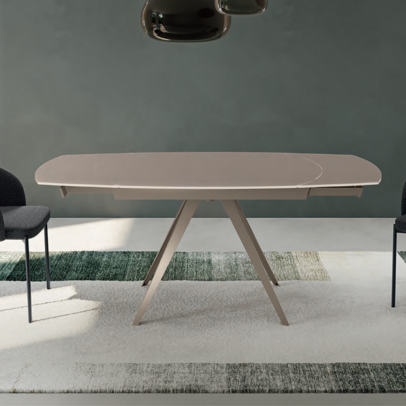 Tavolo KYOTO 120 in vetro STONES