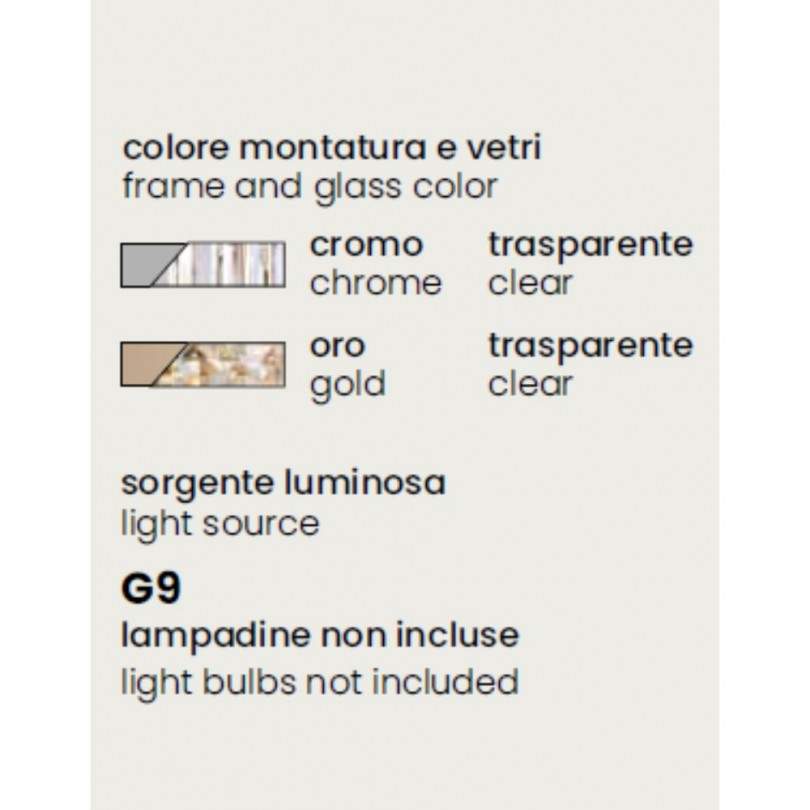 Lampada a parete CASTLE - Ondaluce Lampada a parete CASTLE - Ondaluce